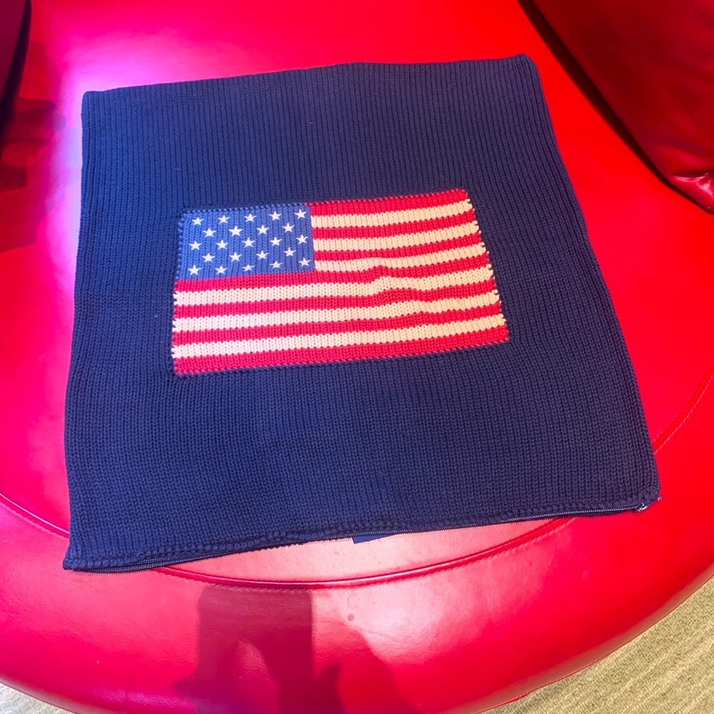 Ralph Lauren  knit pillow cover.